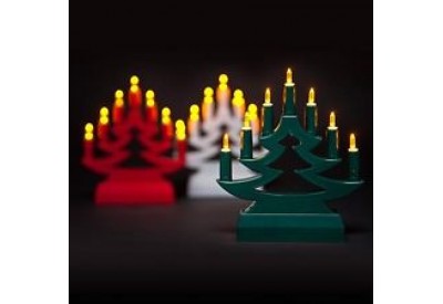 Premier 7 Bulb Green Candlebridge